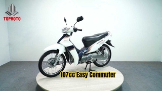 ZF110-10 107cc Air-Cooled Underbone Motorcycle with 4-Speed Automatic Clutch and Dual Start System